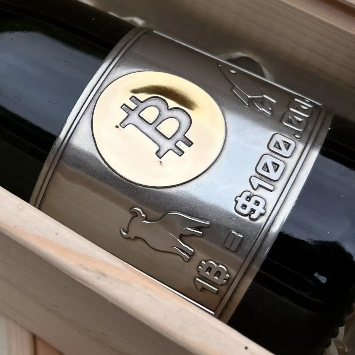 Bitcoin Cava - Bitcoin 100K Bottle Store of Value