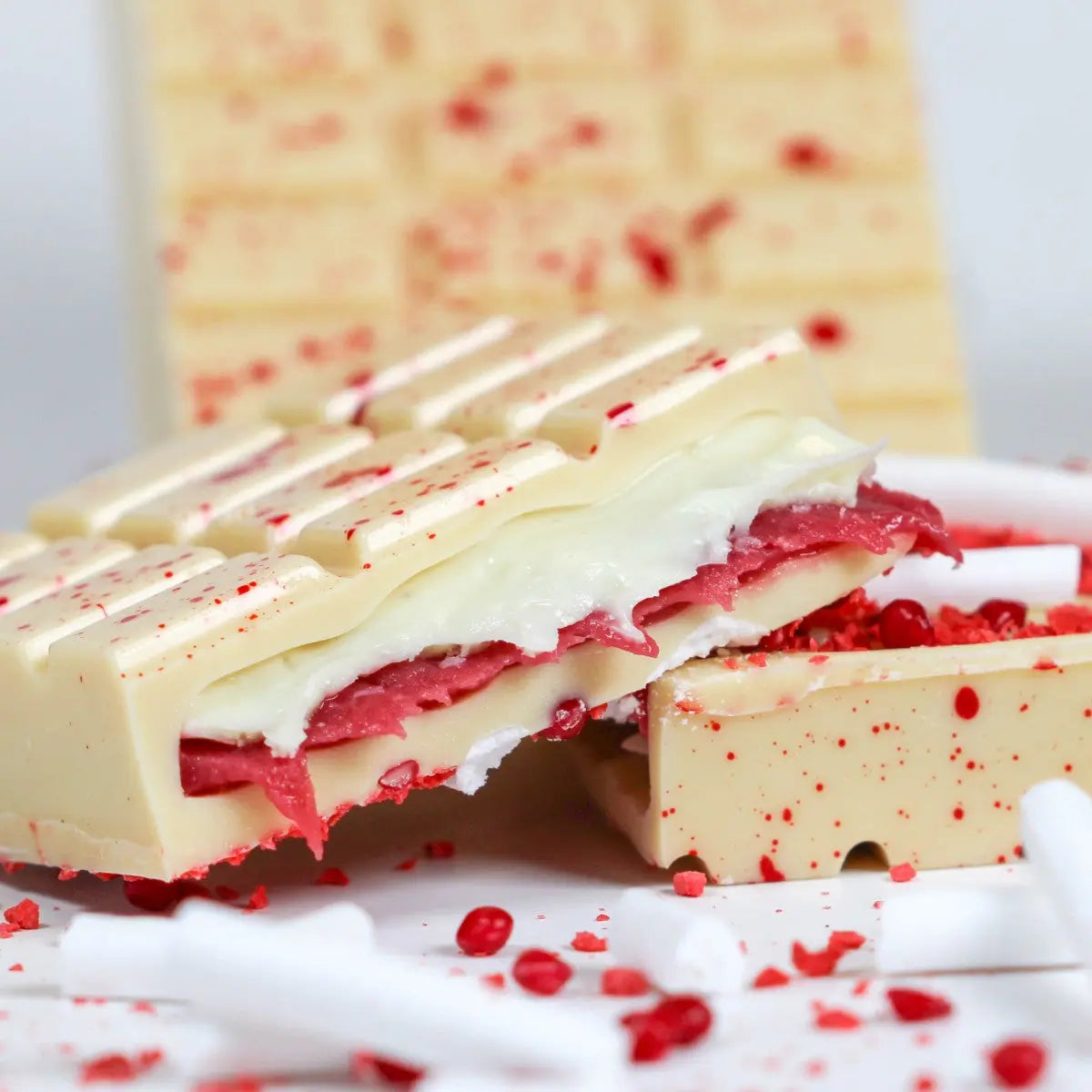 Big Bar | Vanilla Raspberry | WHITE Chocolate | 205 gram Store of Value