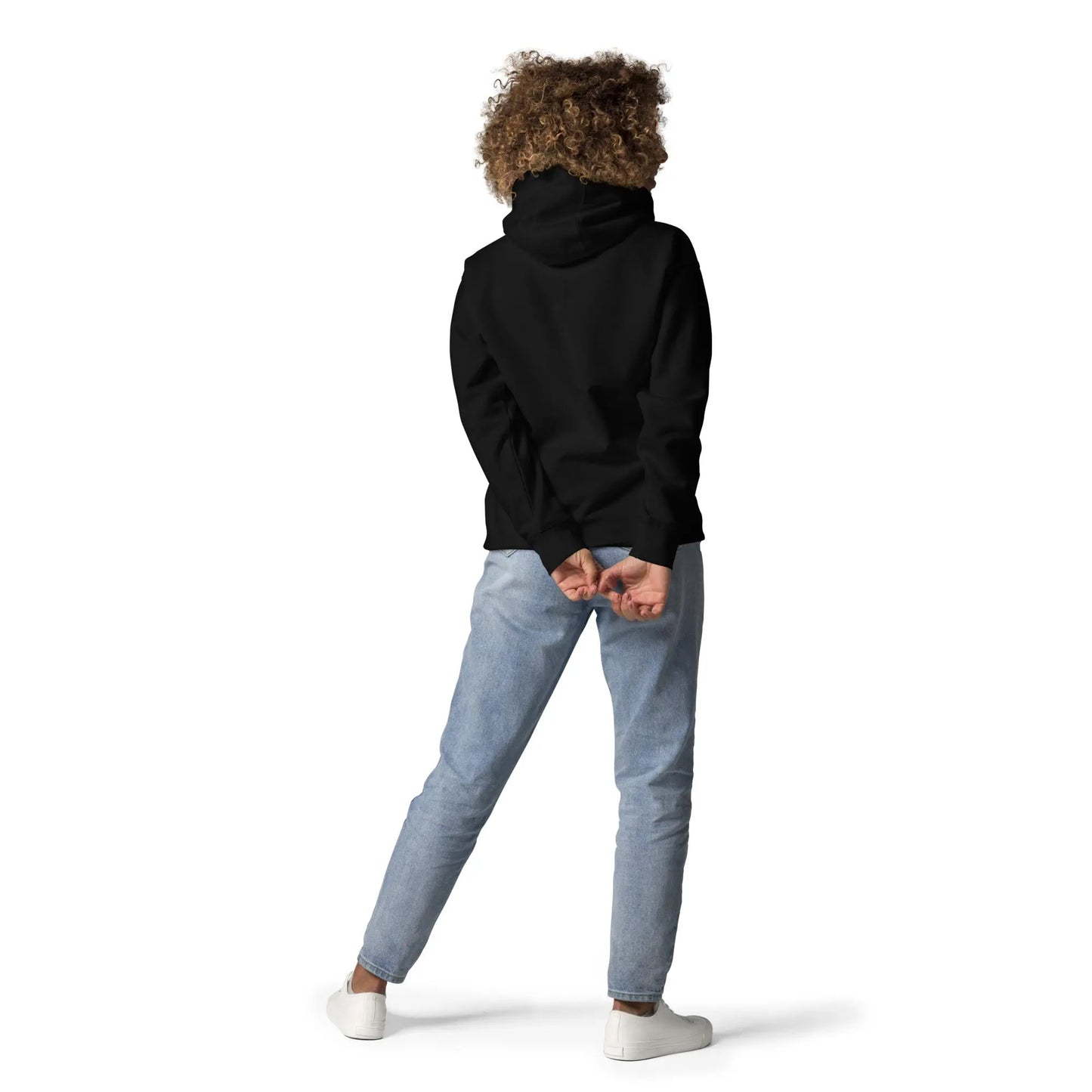 bitcoin hoodie - halving cycle formula - back view