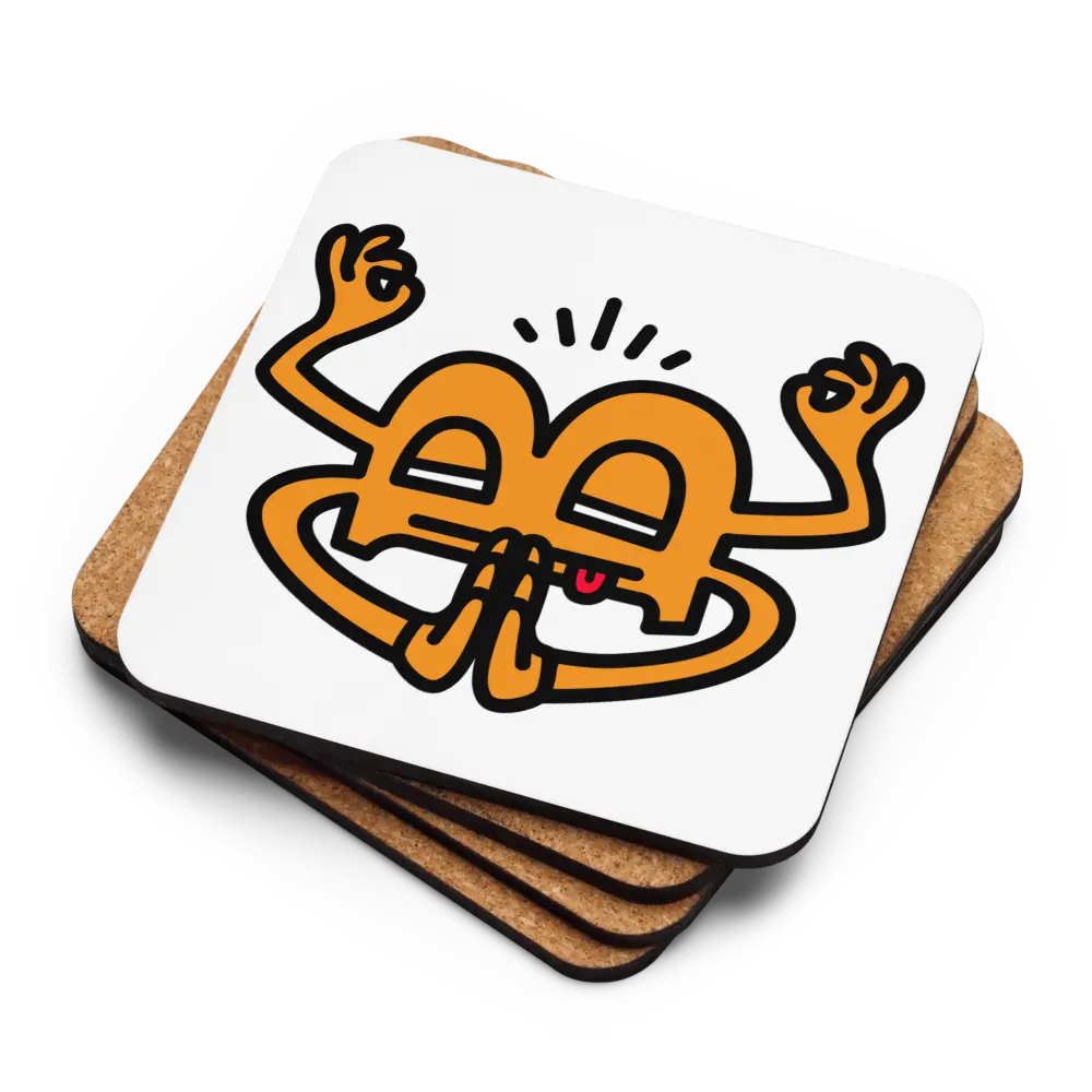 B-Zen - Bitcoin Coaster - By BitPopArt Store of Value