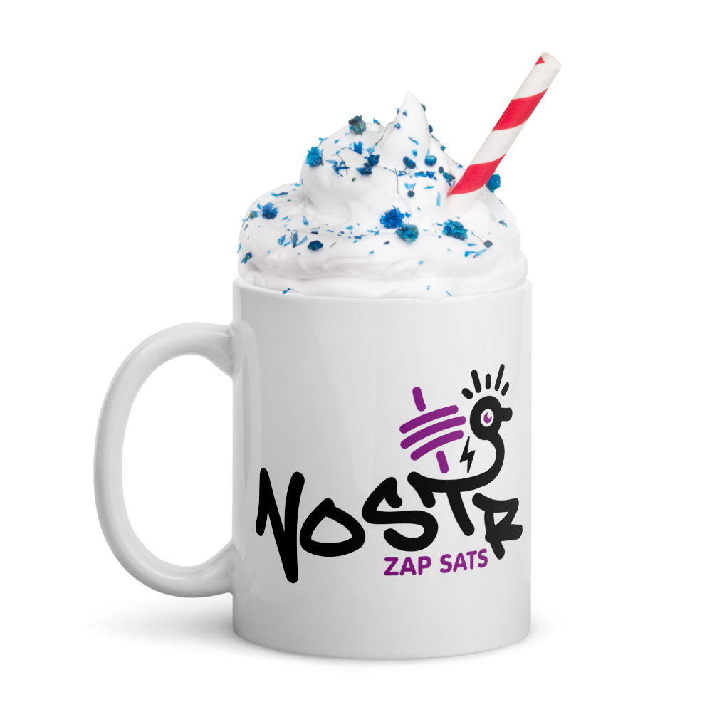 nostr mug - zap sats - lifestyle