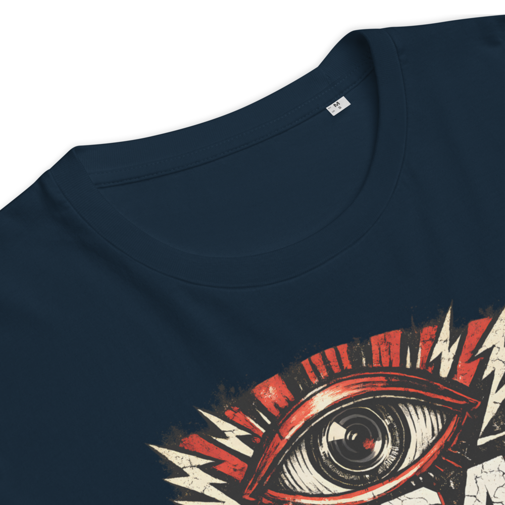 T-Shirt – 1984 George Orwell — design close-up — blue