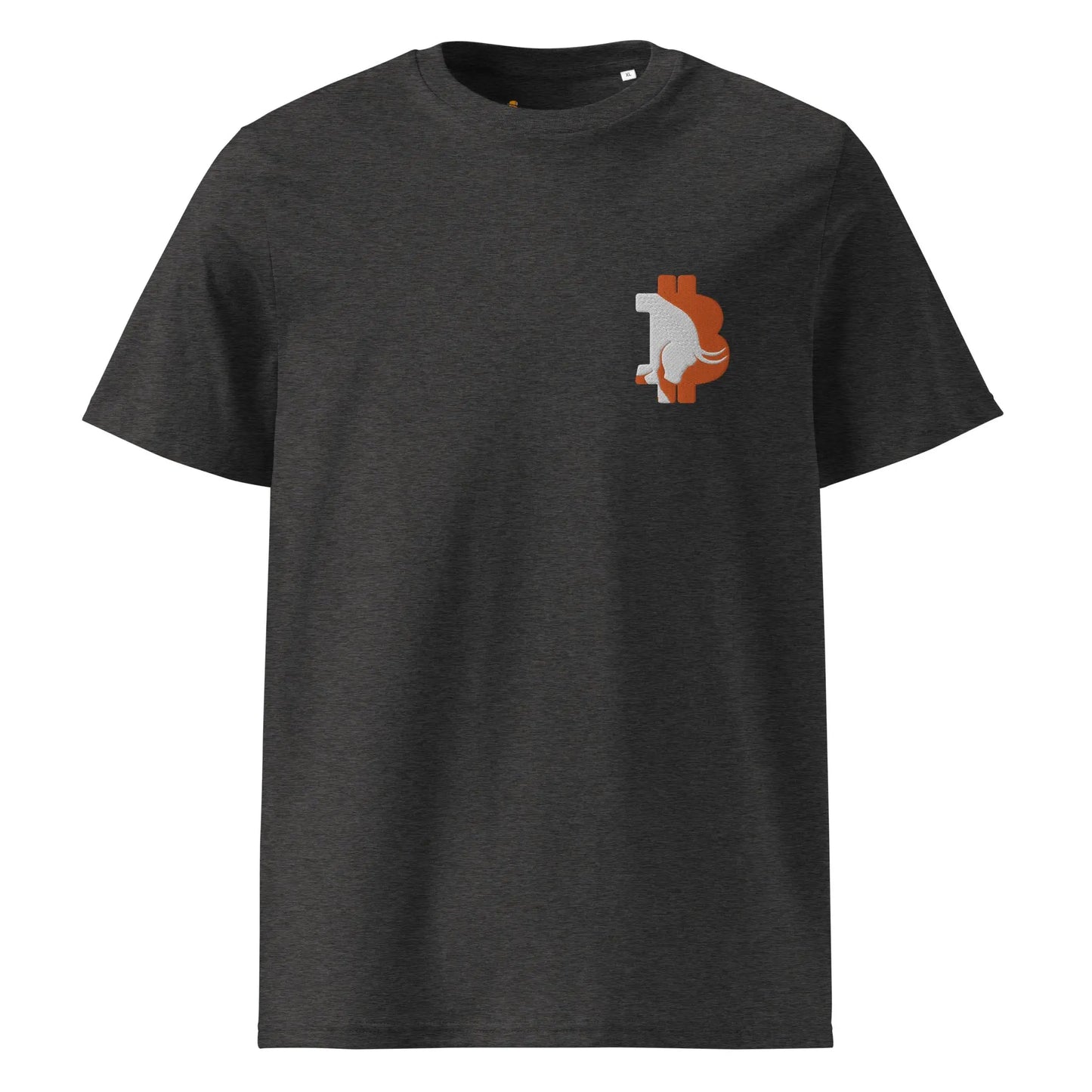 Bitcoin Bull Run - Embroidered - Premium Unisex Organic Cotton Bitcoin T-shirt Store of Value