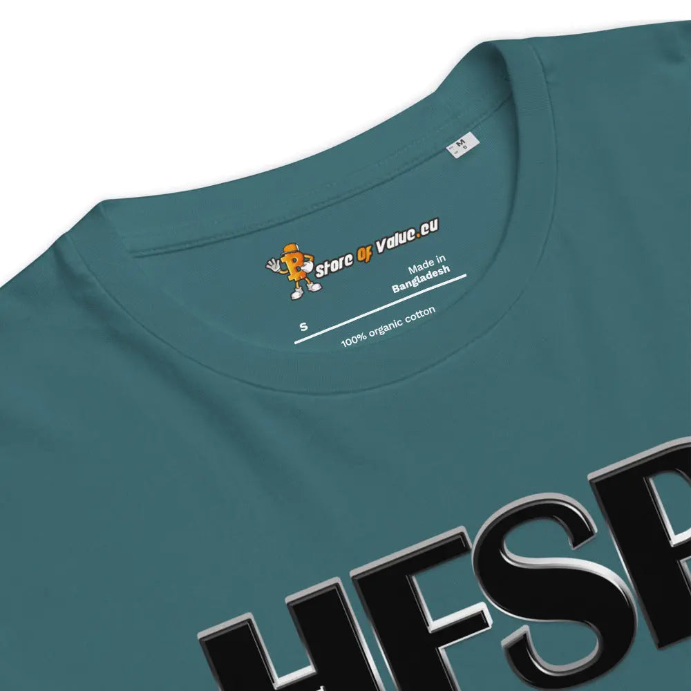 HFSP - Premium Unisex Organic Cotton Bitcoin T-shirt Stargazer Color