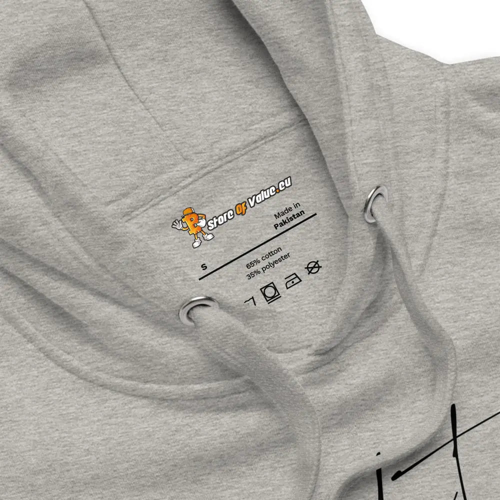 Dont Stop Believin' - Premium Unisex Bitcoin Hoodie Store of Value