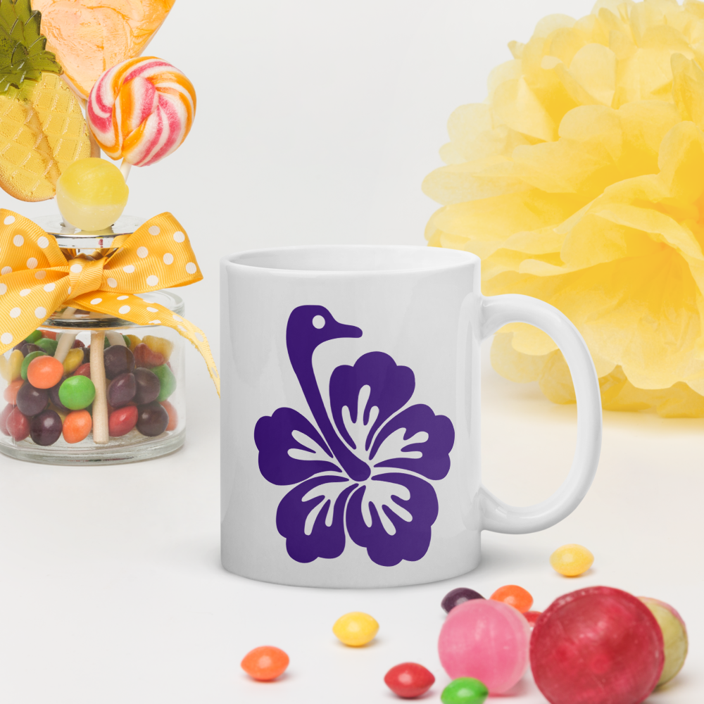 Nostr Mug - Nostr Flower - By BitPopArt Store of Value