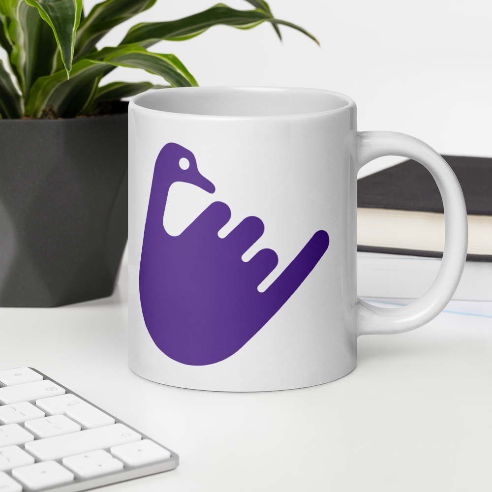 Nostr Mug - Hang Loose - By BitPopArt Store of Value