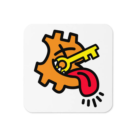 B Self Custody Bitcoin coaster by BitPopArt – sovereignty design