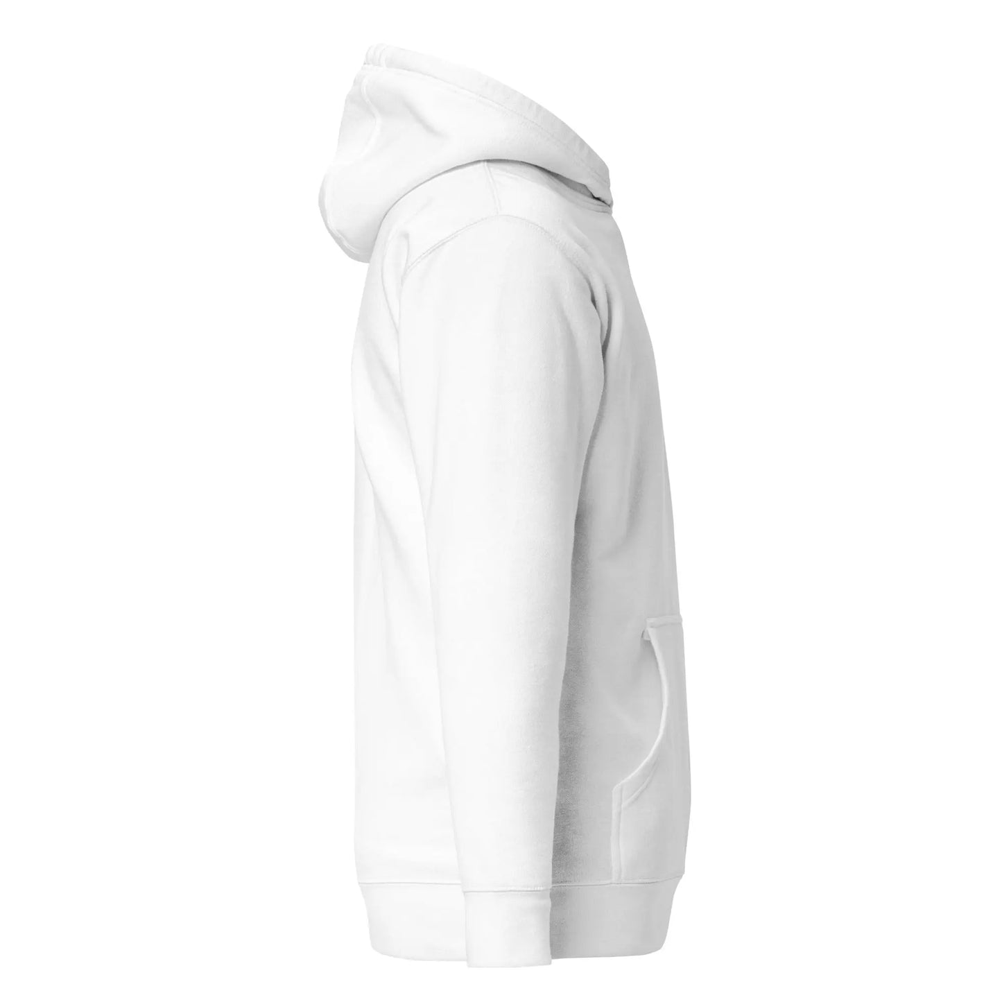 bitcoin hoodie - belgian bitcoin flag - back view - side view
