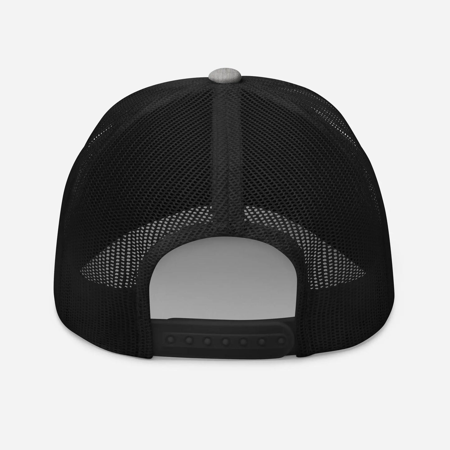 bitcoin belgian flag hat back view heather and black