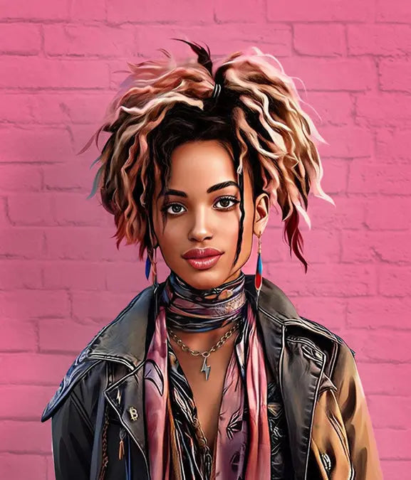 bitcoin board game - blockhunters - Game Charcter Zoey