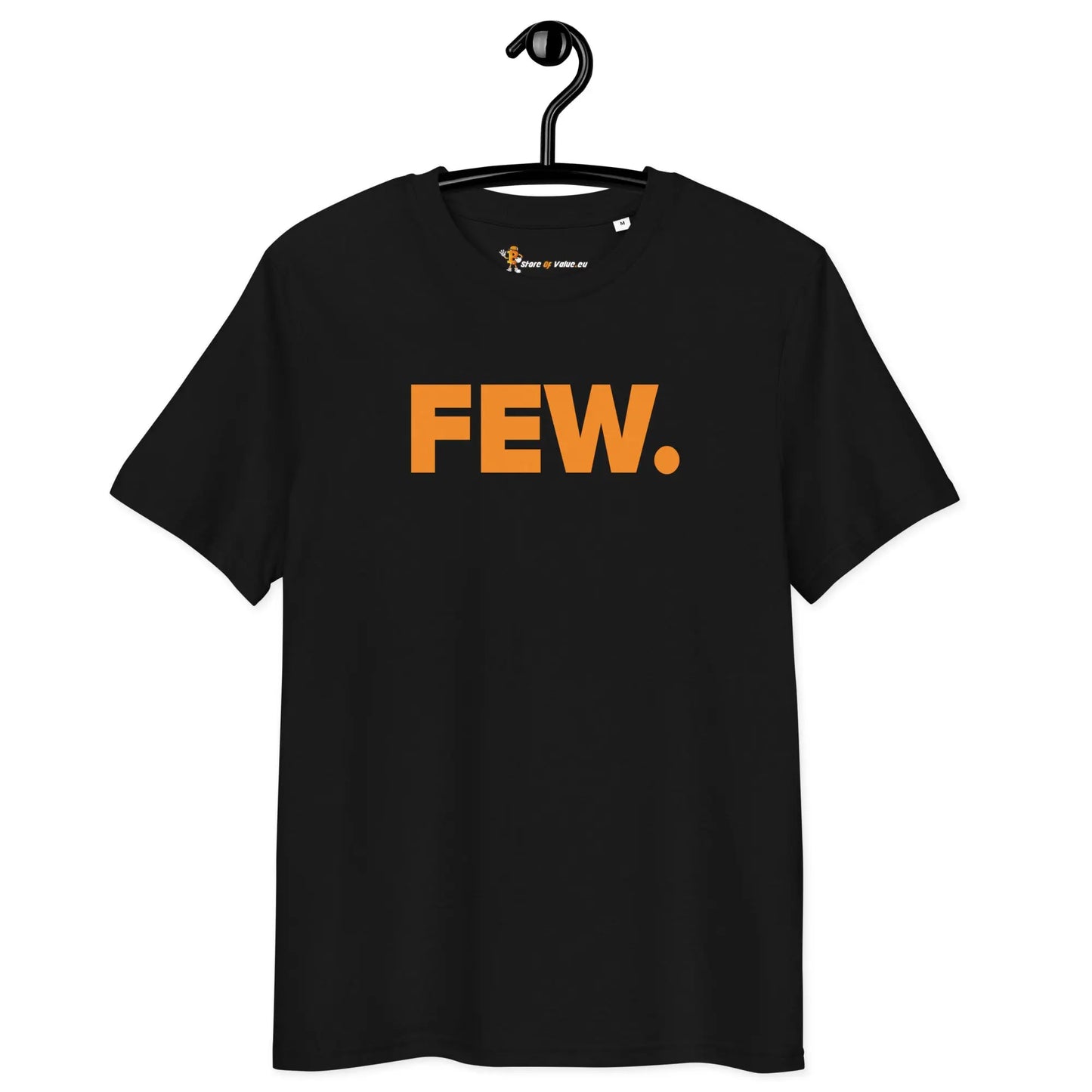 Bitcoin T-Shirt – Few - on hanger - black