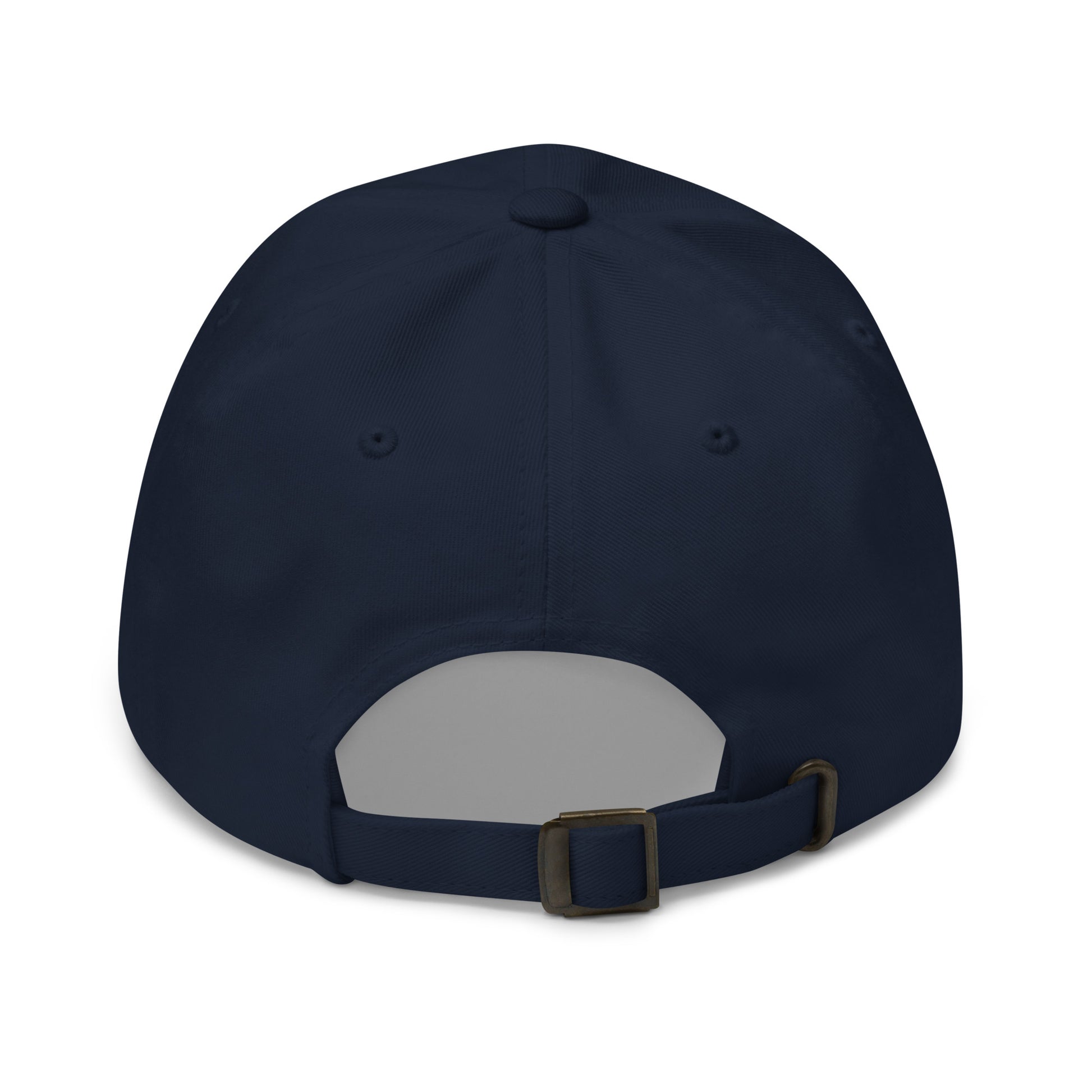 bitcoin hat - 2009 - side view - navy