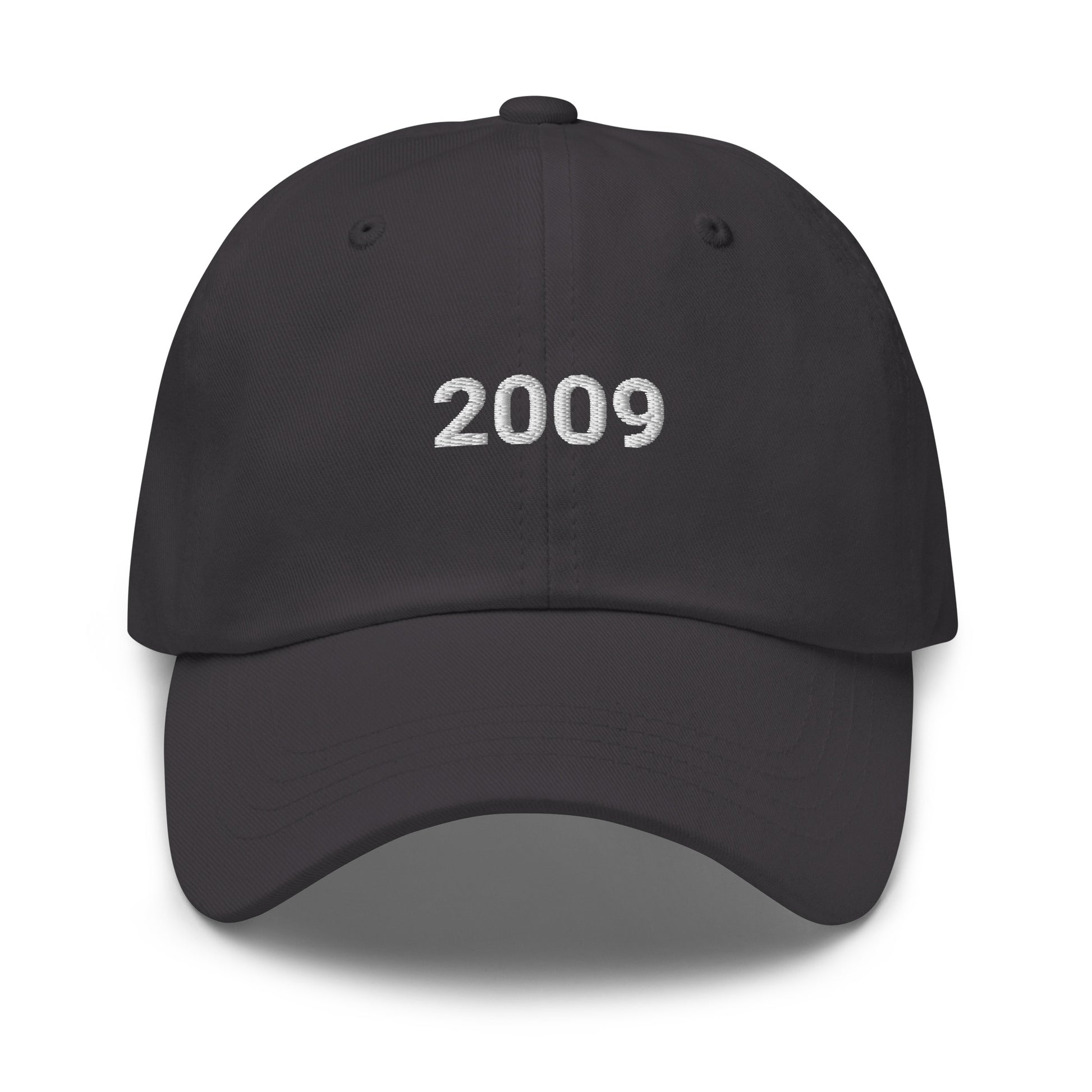 bitcoin hat - 2009 - front view - grey