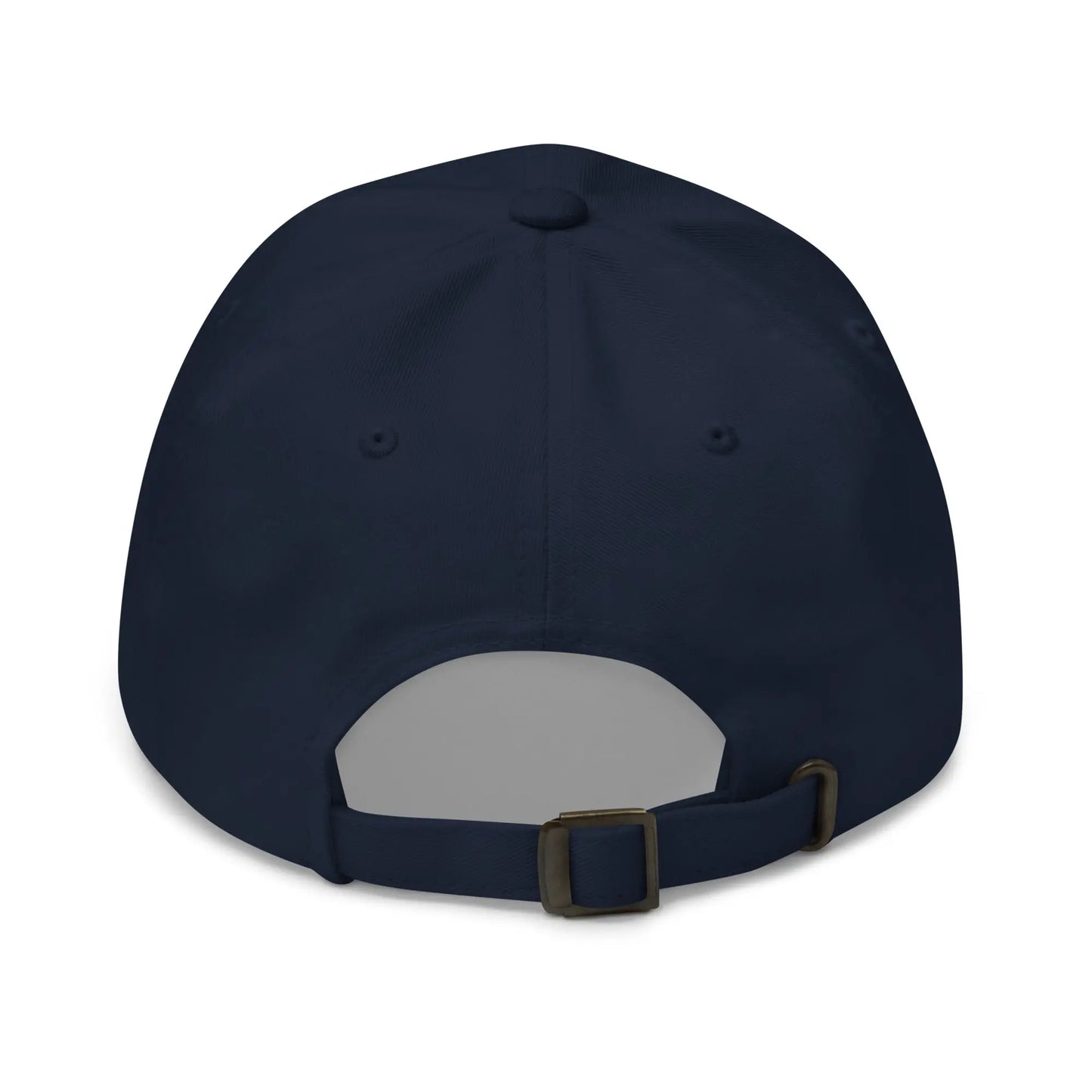 bitcoin hat - danish flag bitcoin - back view - navy