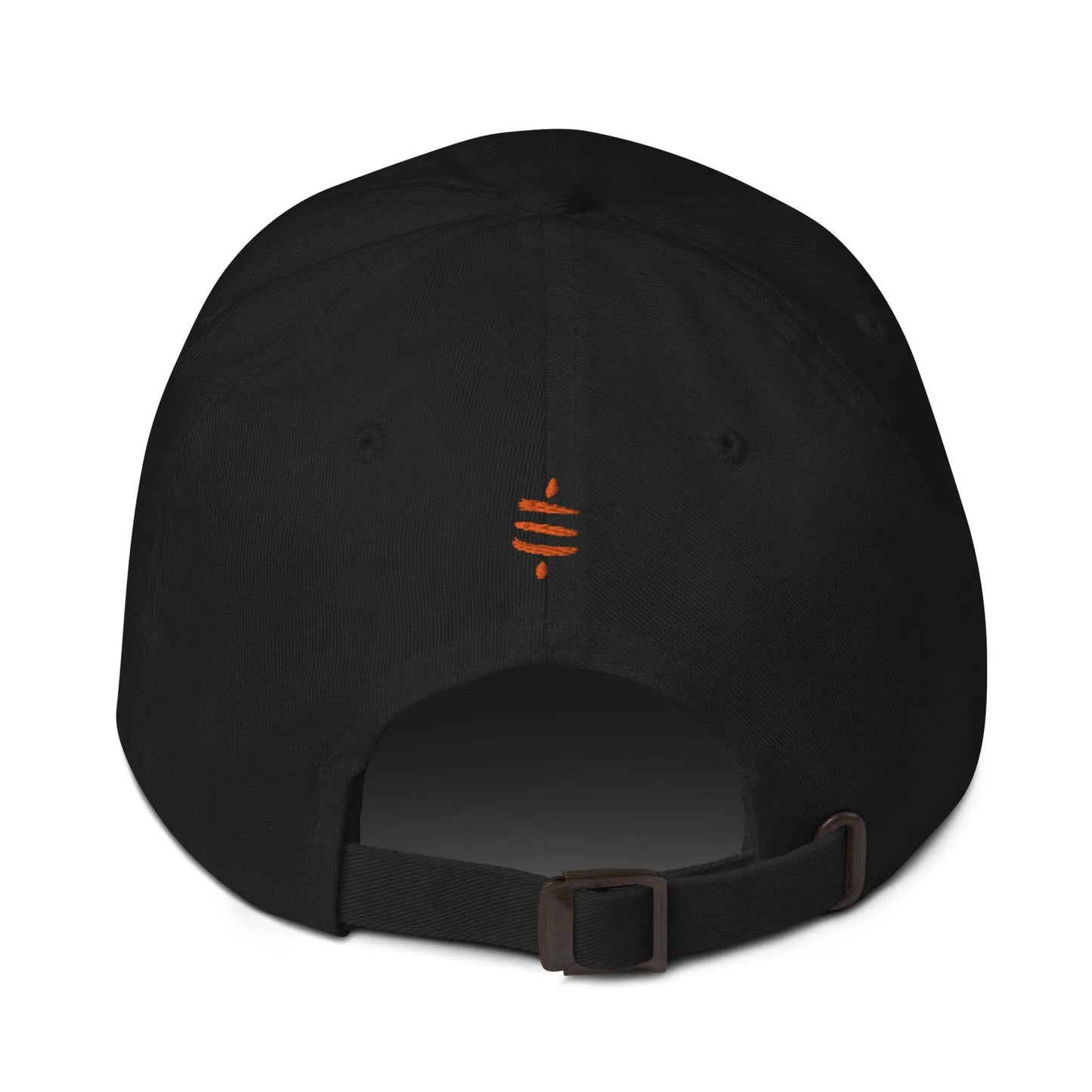 bitcoin hat - lightning & sats - back embroidery - black