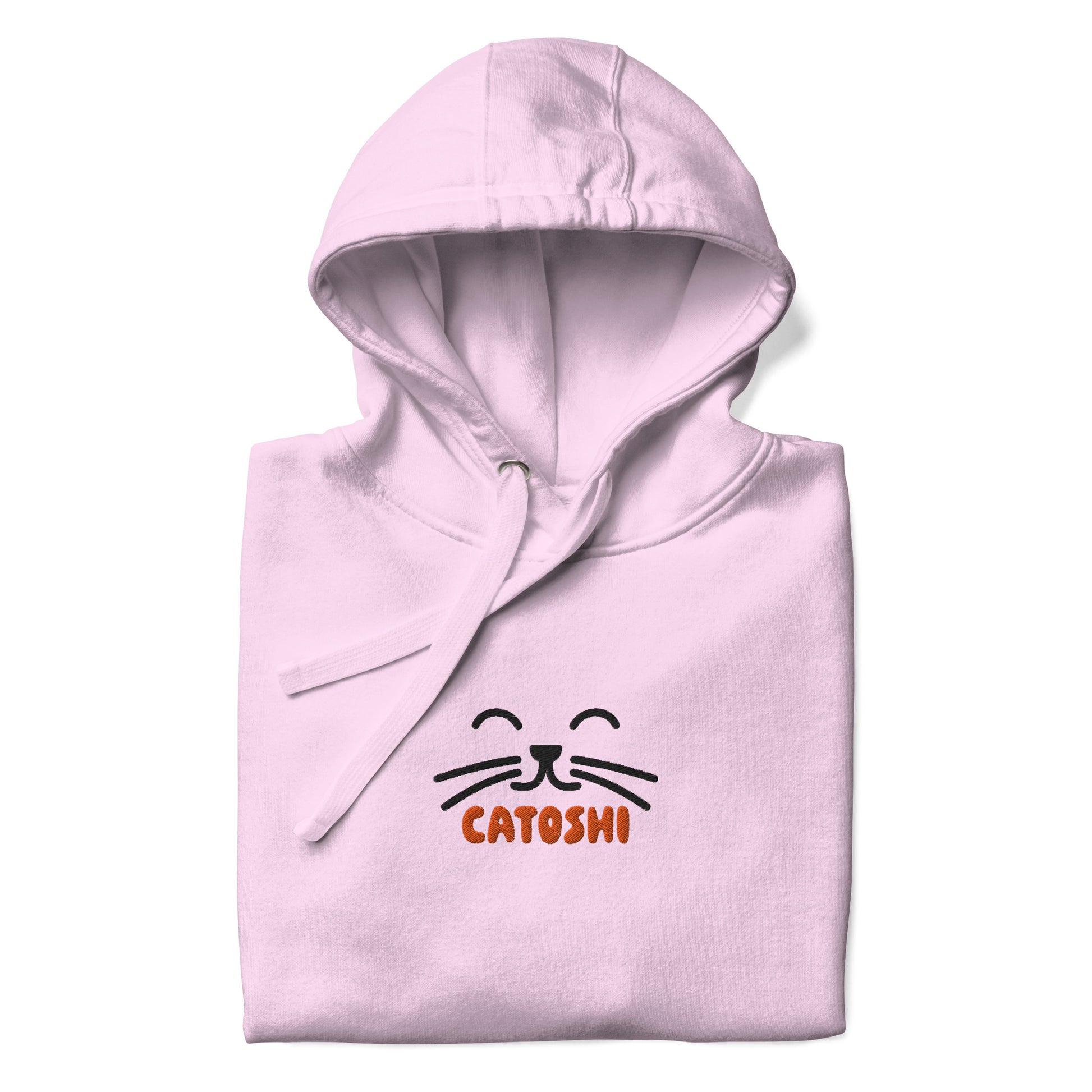 bitcoin hoodie - catoshi - front view - lavender