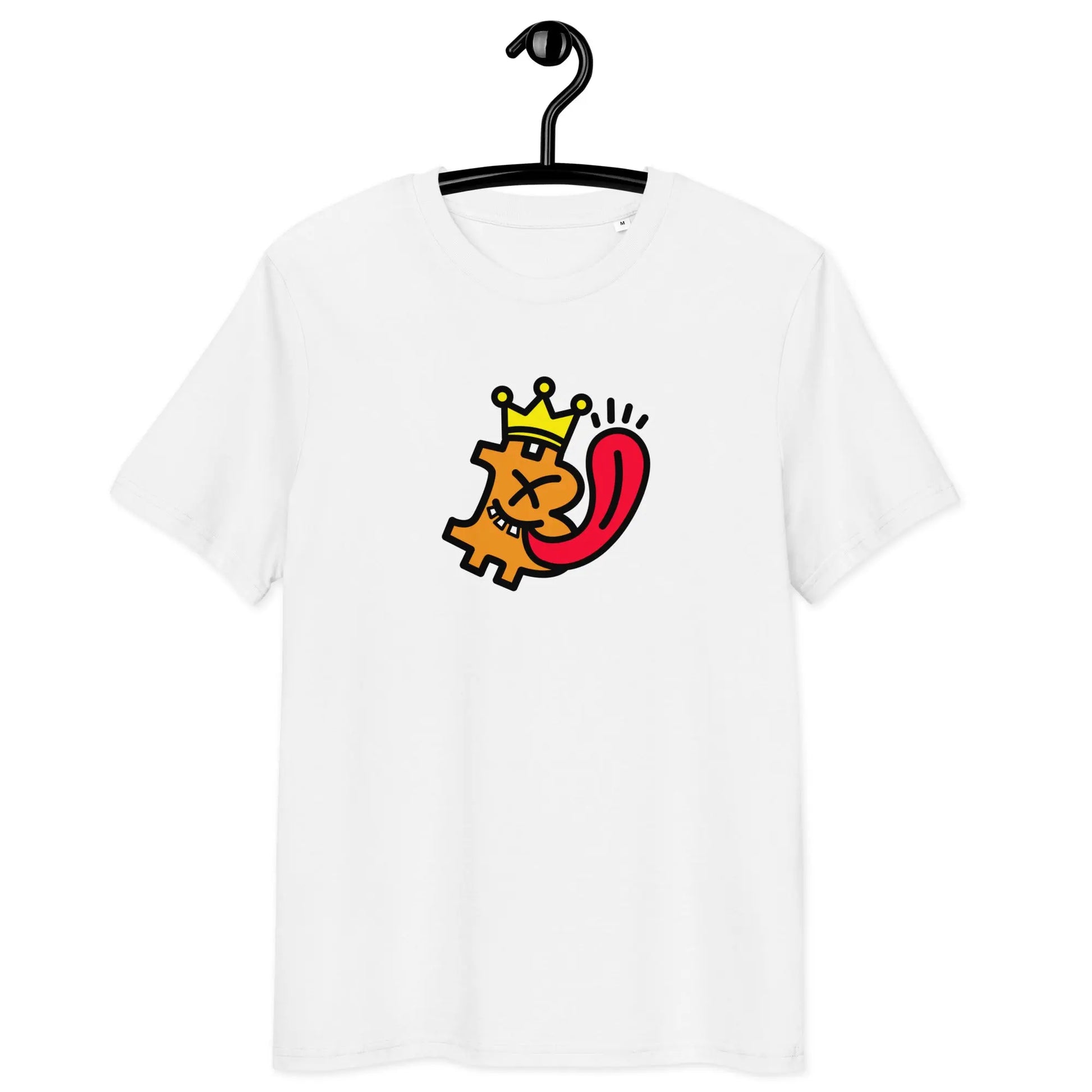 Bitcoin T-Shirt – Bitcoin Is King - on hanger
