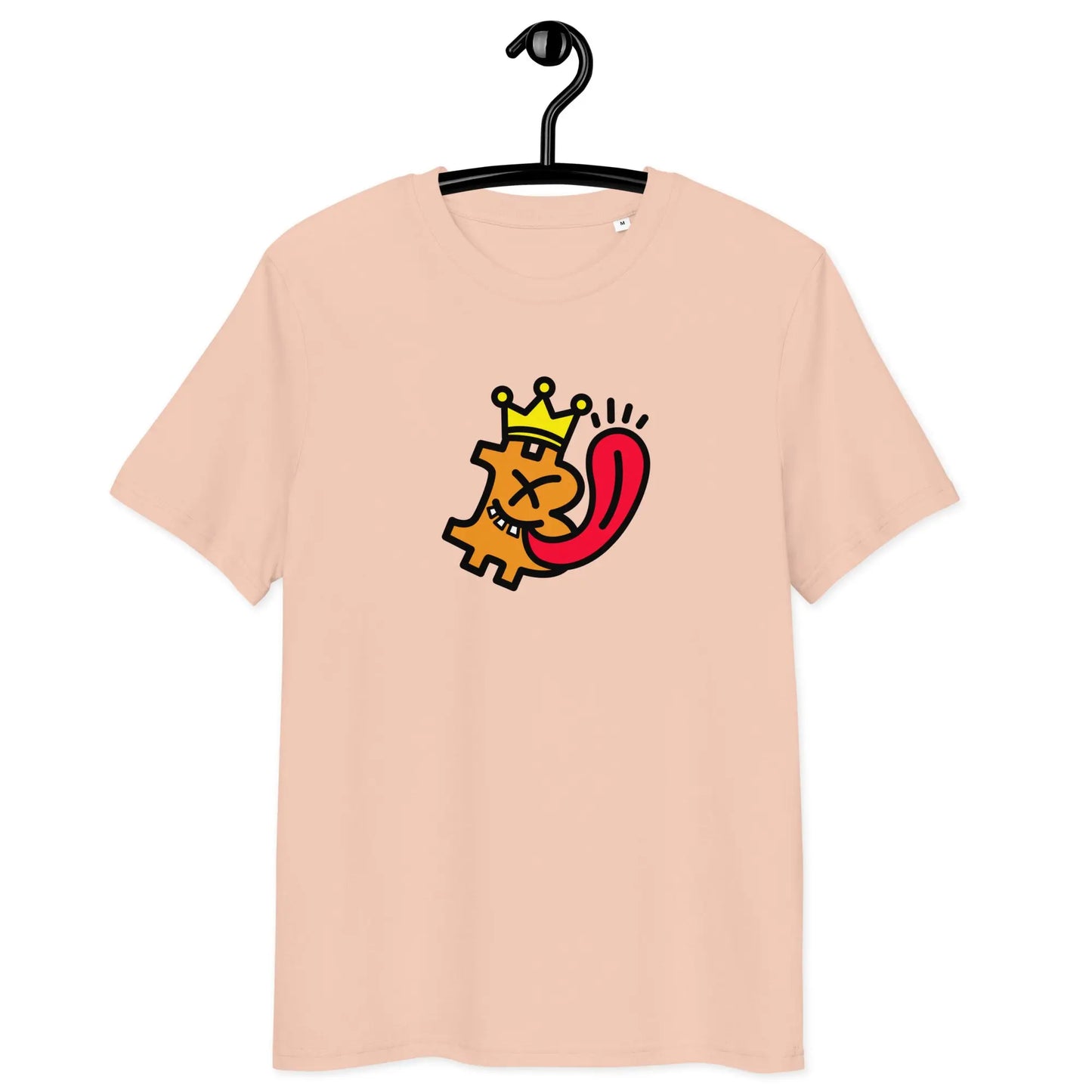 Bitcoin T-Shirt – Bitcoin Is King - on hanger