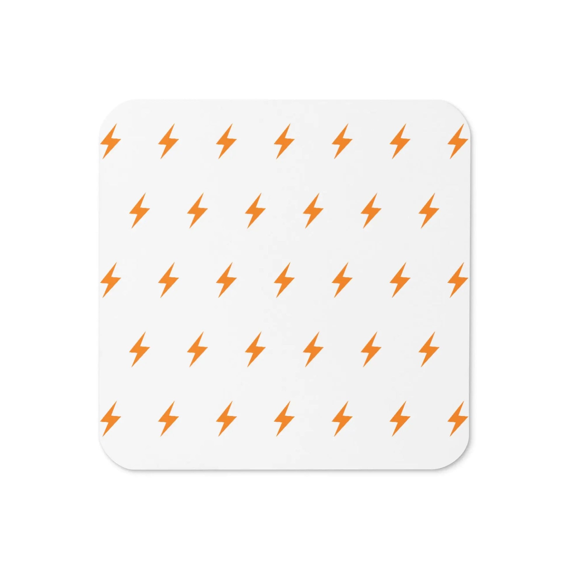 Bitcoin Lightning Symbols Bitcoin coaster front view
