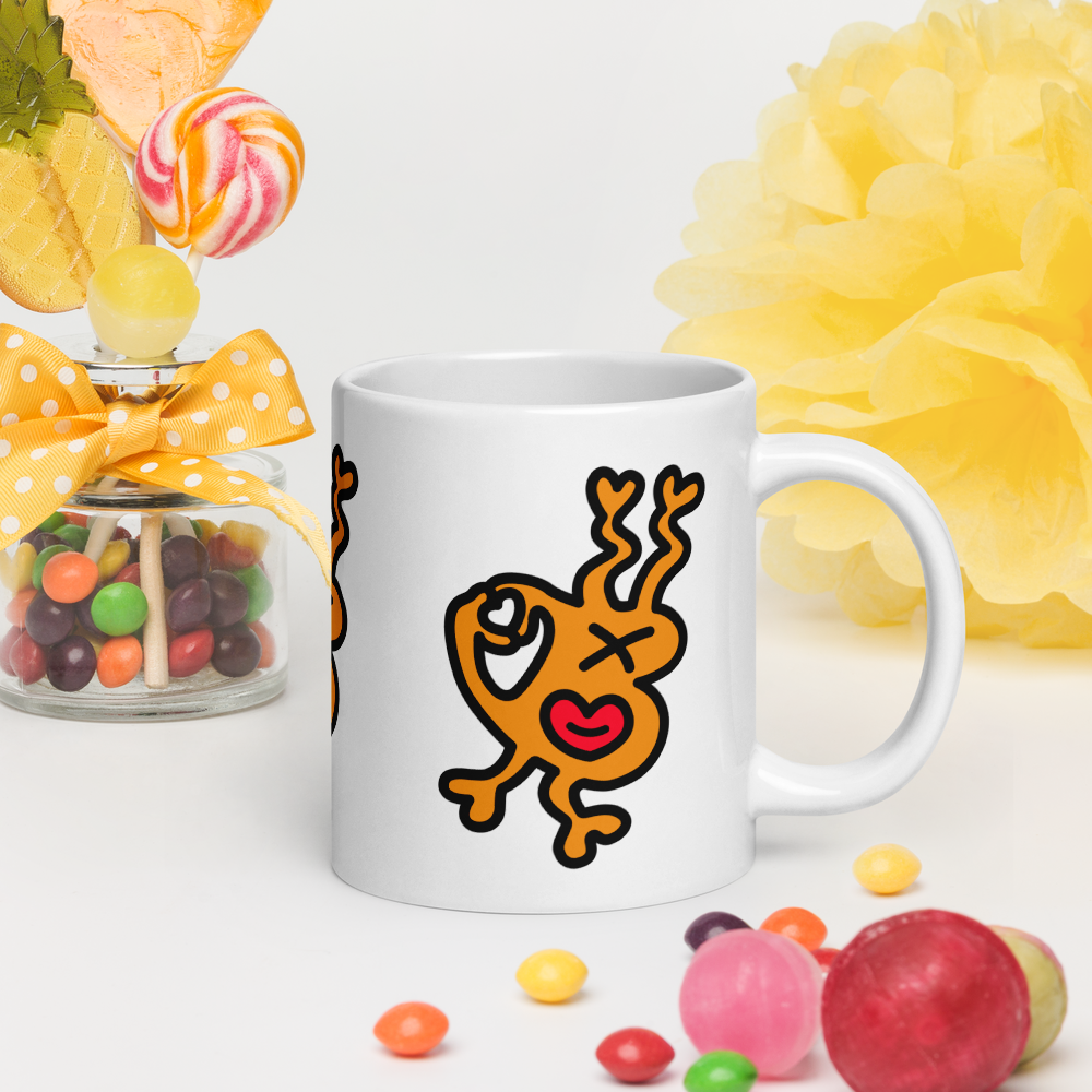 bitcoin mug - b love design - surrounded by sweets