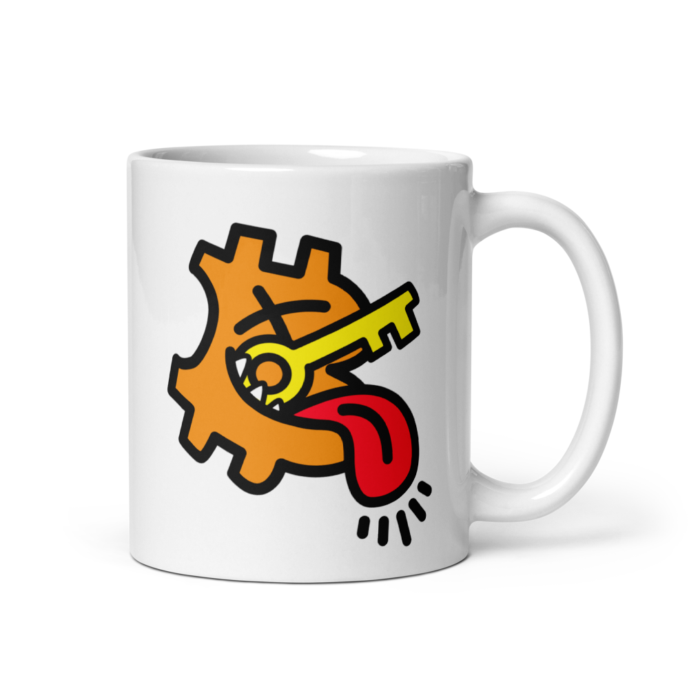bitcoin mug - be self custody - front view