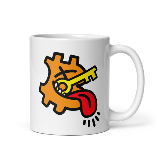 bitcoin mug - be self custody - front view