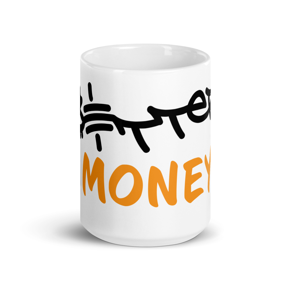 bitcoin mug - better money - back view
