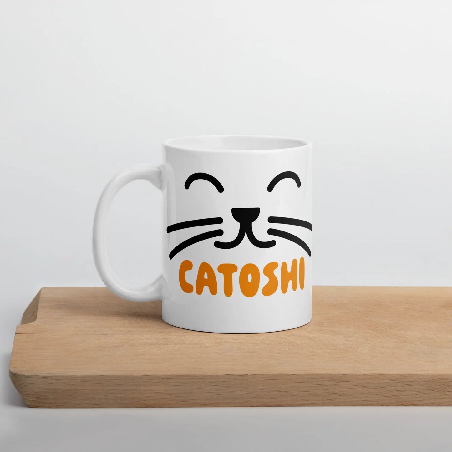 bitcoin mug - catoshi - lifestyle - desk setup - 325ml