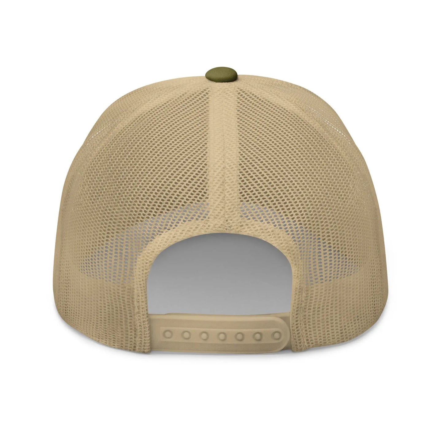 bitcoin rebel hat back view moss and khaki