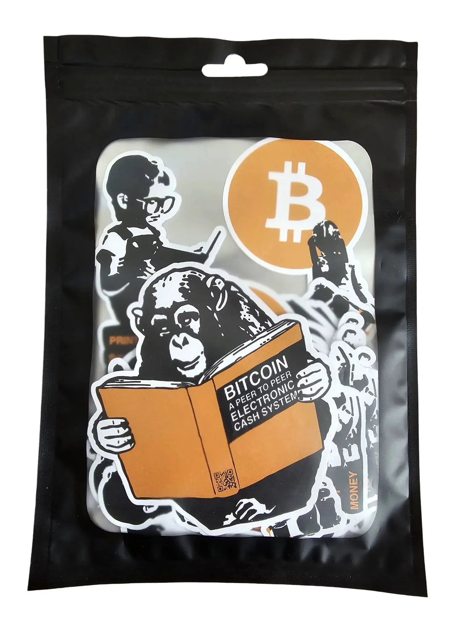 bitcoin stickers - bitcoin bonanza - detail view