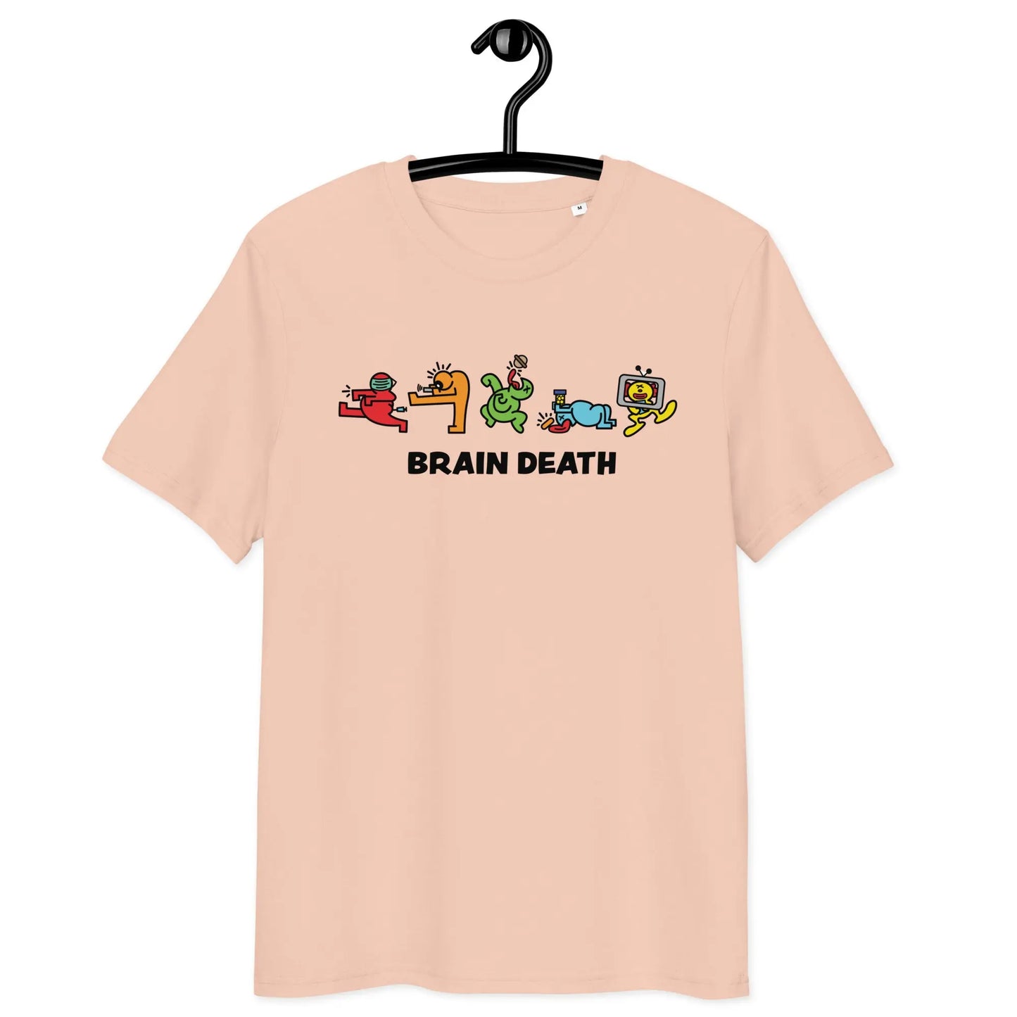 Bitcoin T-Shirt – Brain Death - on hanger