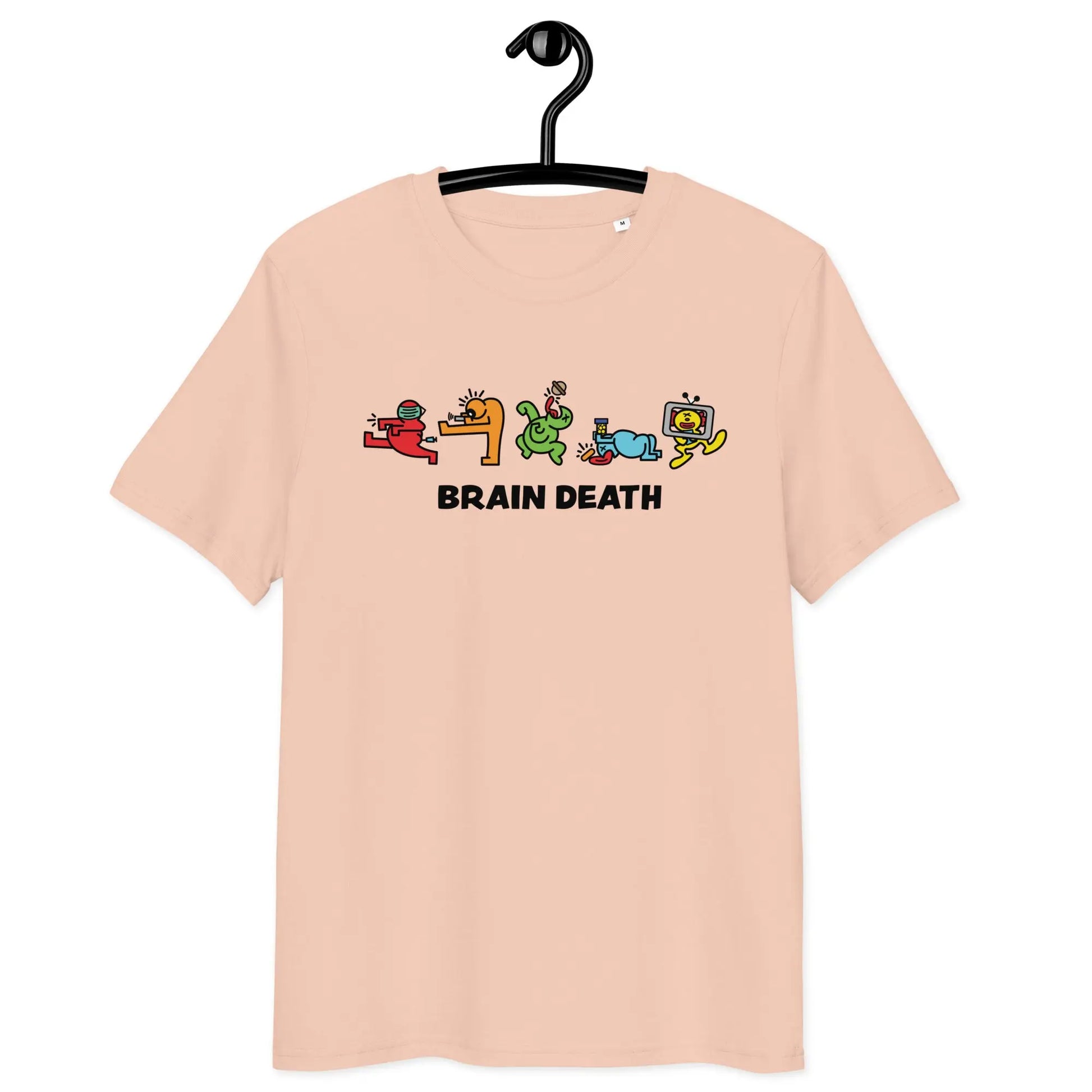 Bitcoin T-Shirt – Brain Death - on hanger