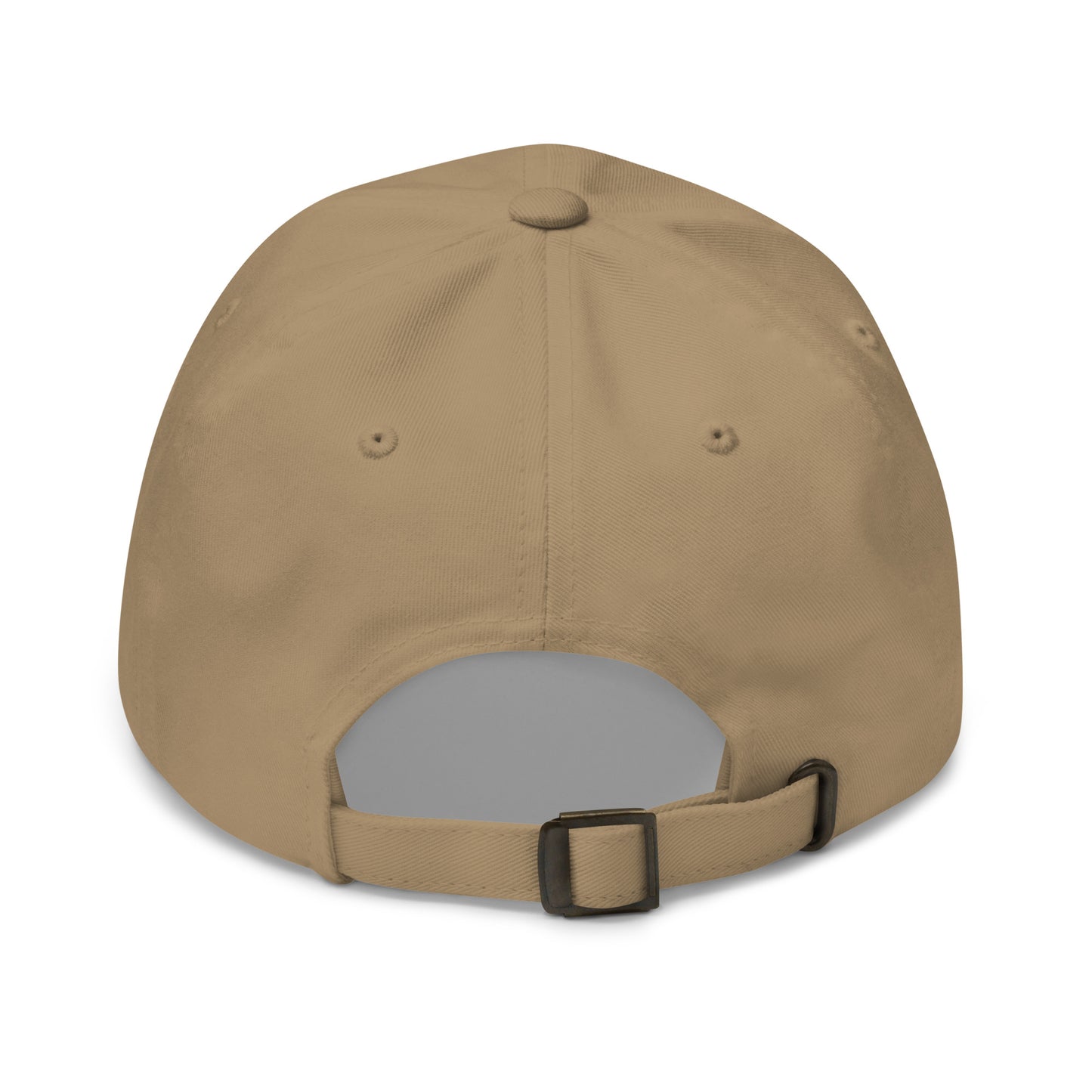 bitcoin hat - catoshi - back view - khaki