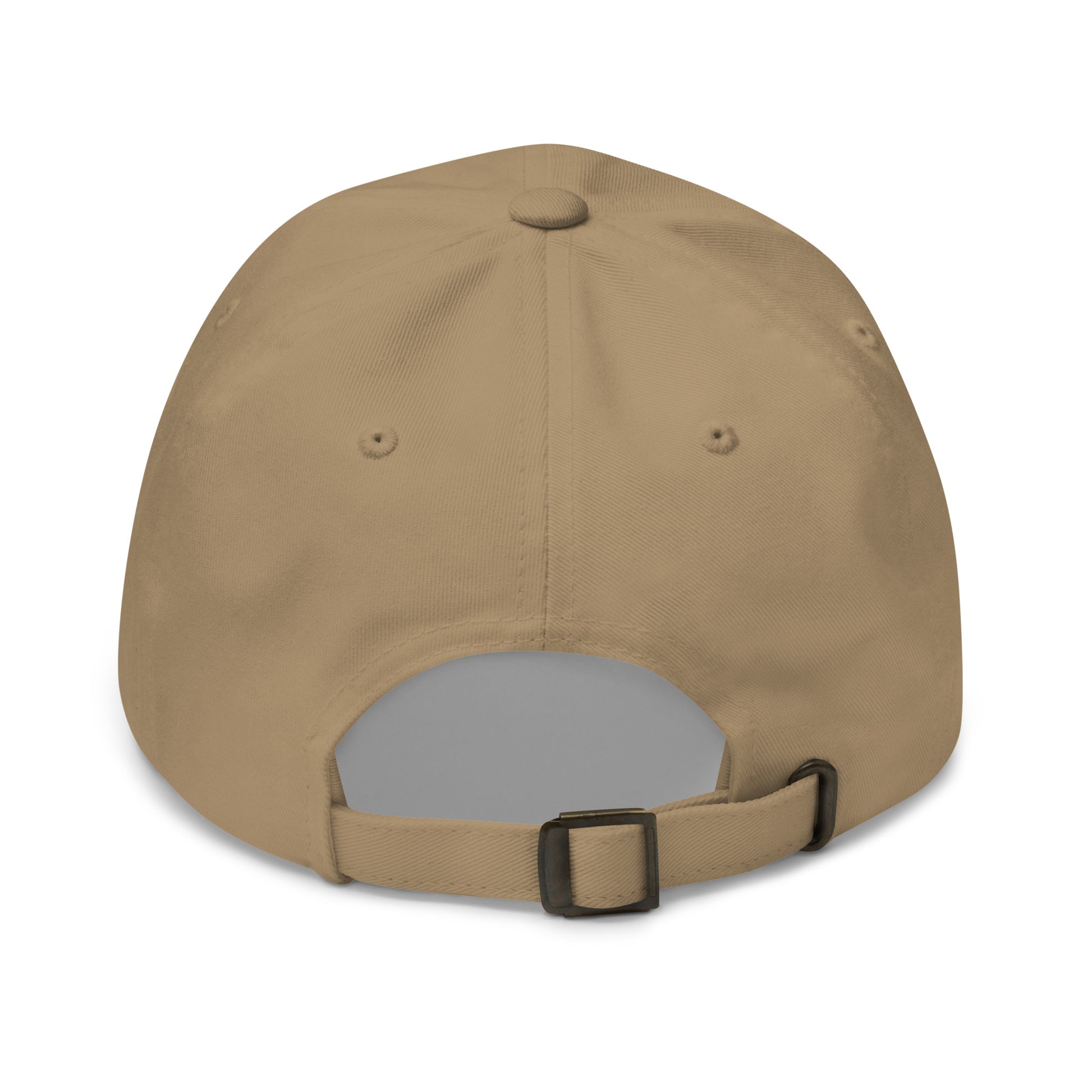 bitcoin hat - catoshi - back view - khaki