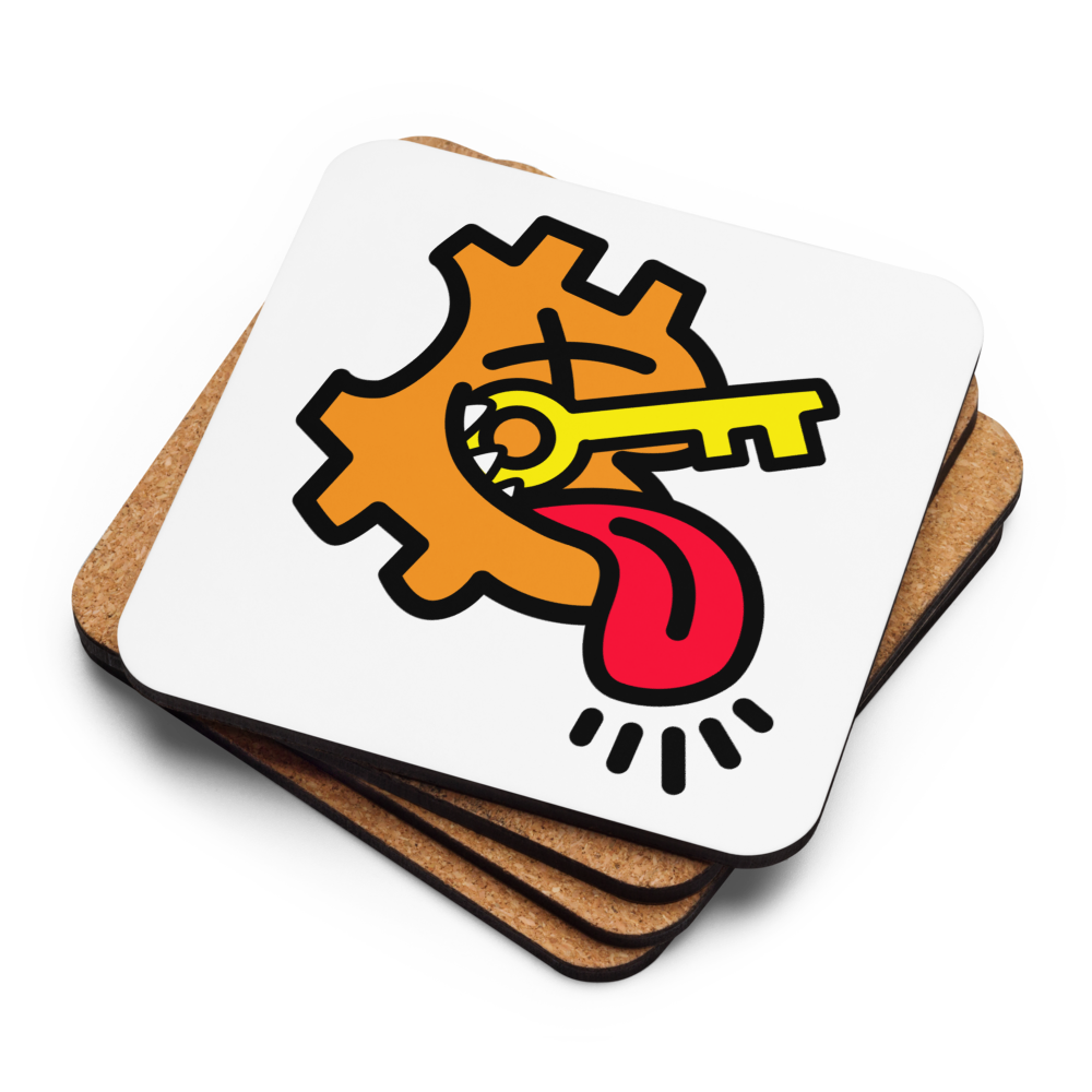 B - Self Custody - Bitcoin Coaster - By BitPopArt Store of Value