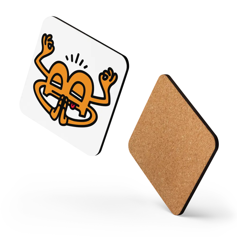 B-Zen - Bitcoin Coaster - By BitPopArt Store of Value