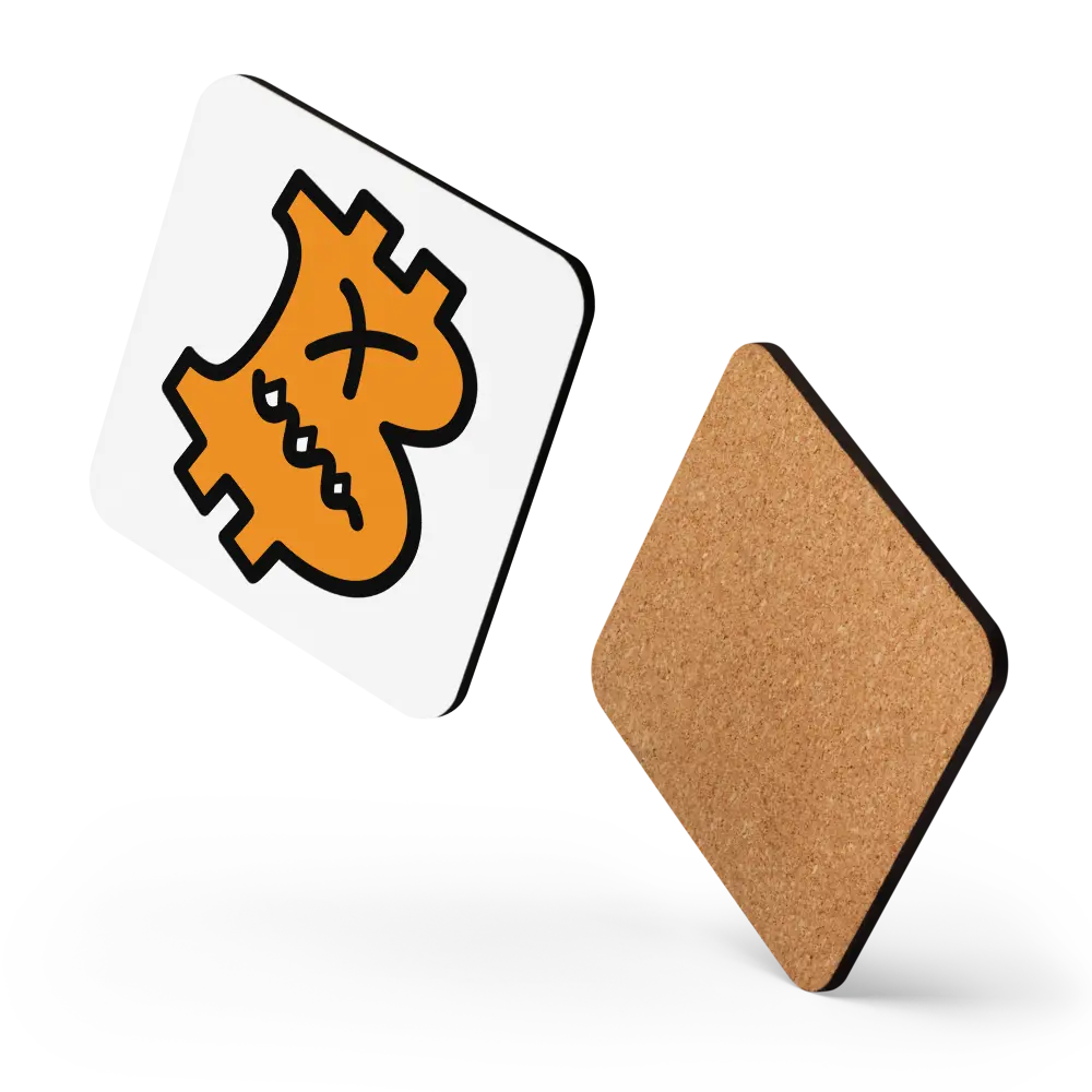 B - Grumpy - Bitcoin Coaster - By BitPopArt Store of Value