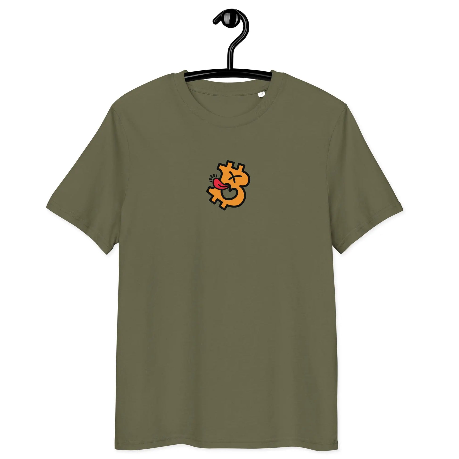 Bitcoin T-Shirt – Fryslân Boppe - on hanger - khaki