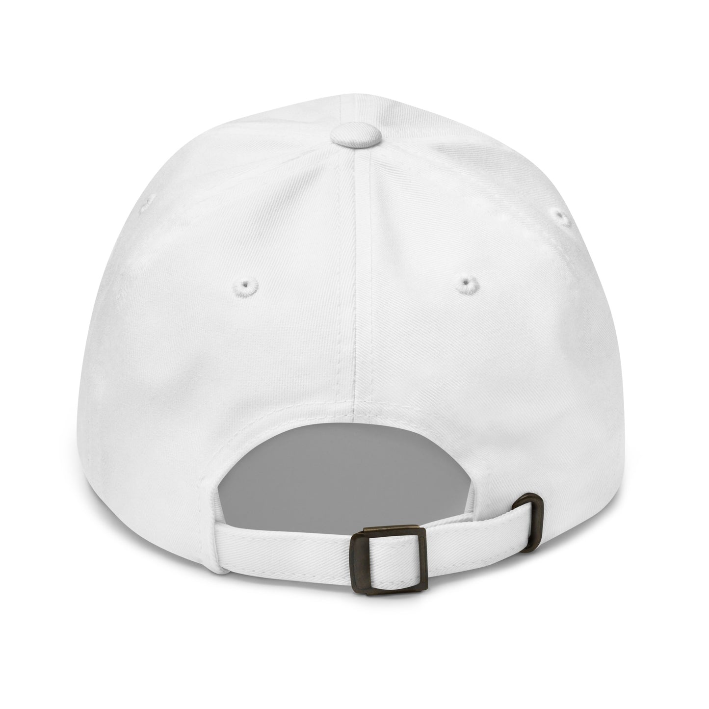 bitcoin hat - halving formula - back view - white