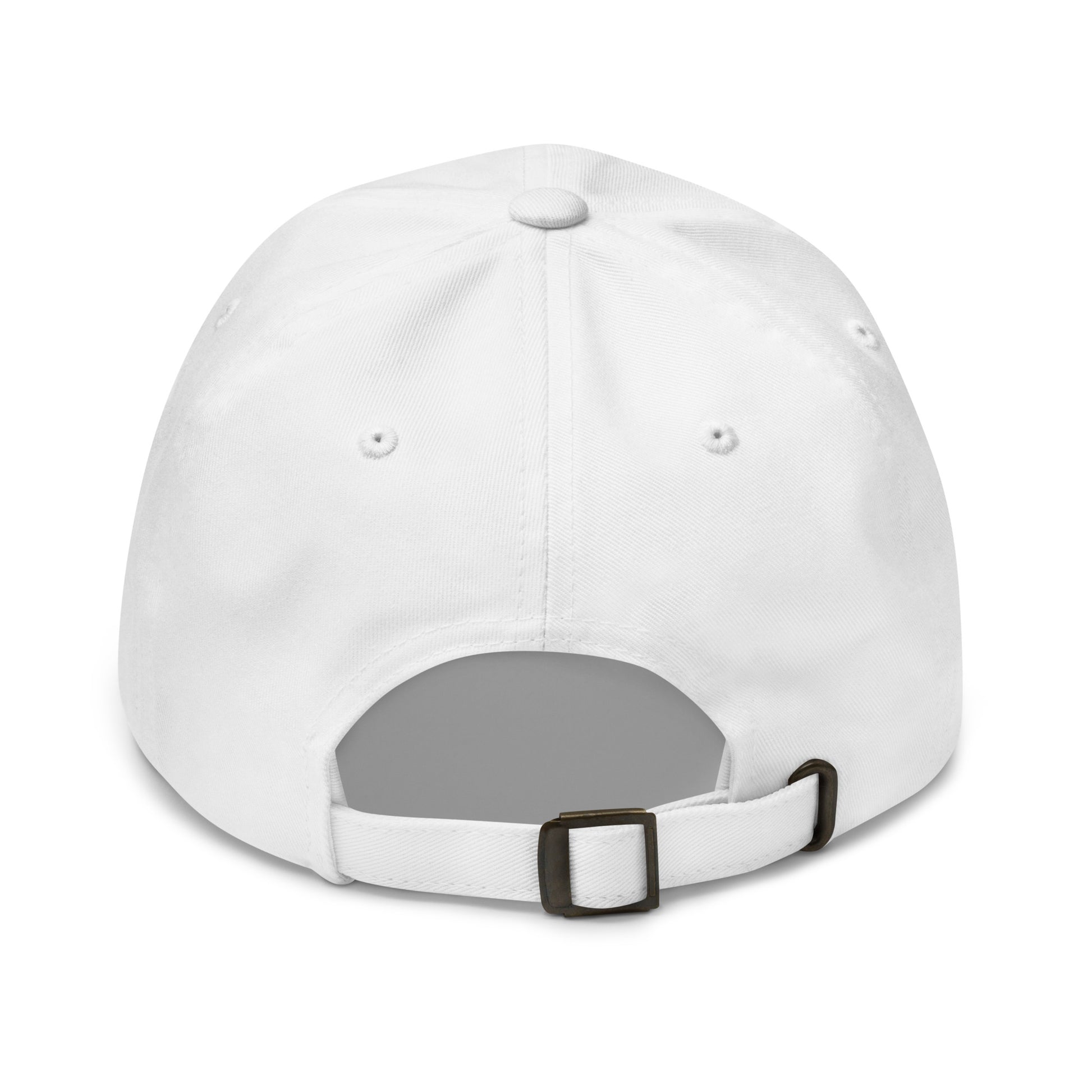 bitcoin hat - halving formula - back view - white