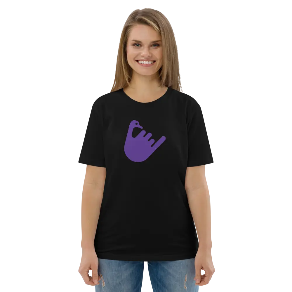 nostr t-shirt - hang loose - femal model