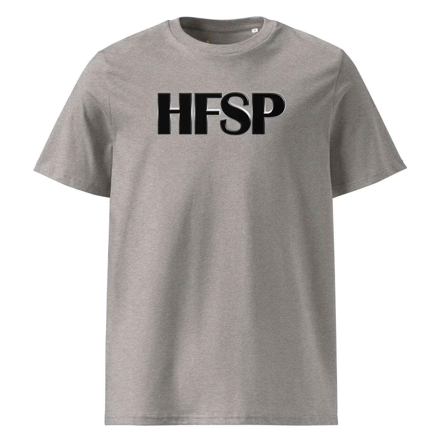 Bitcoin T-Shirt – HFSP - flat lay — grey
