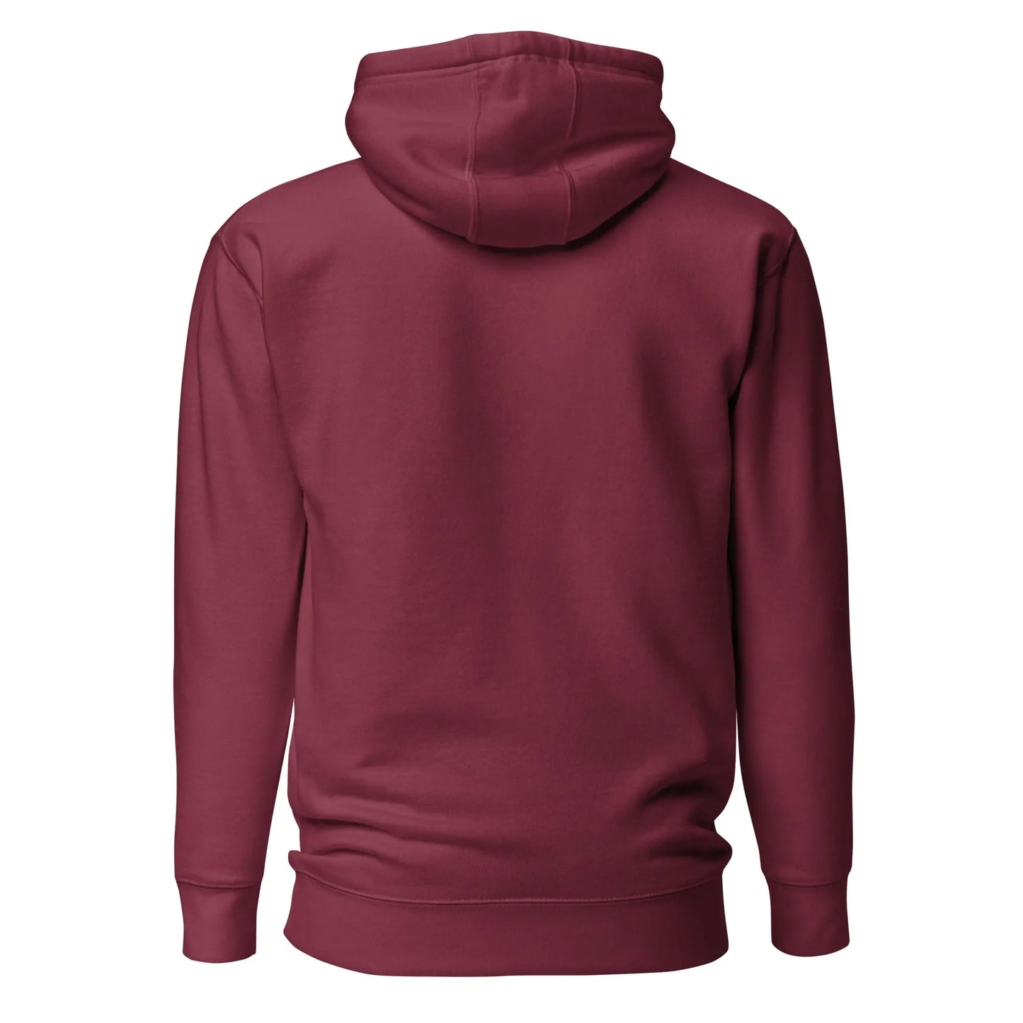 bitcoin hoodie - infinity divided by 21 million - back view