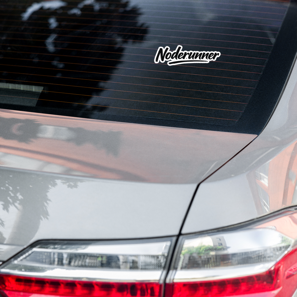 Noderunner – Bitcoin Sticker
