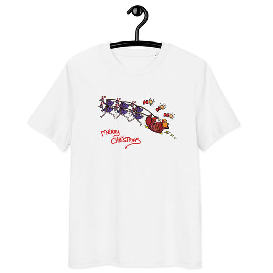 bitcoin t-shirt - merry christmas - front view