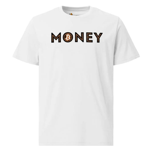 Bitcoin T-Shirt – Money - front view — white