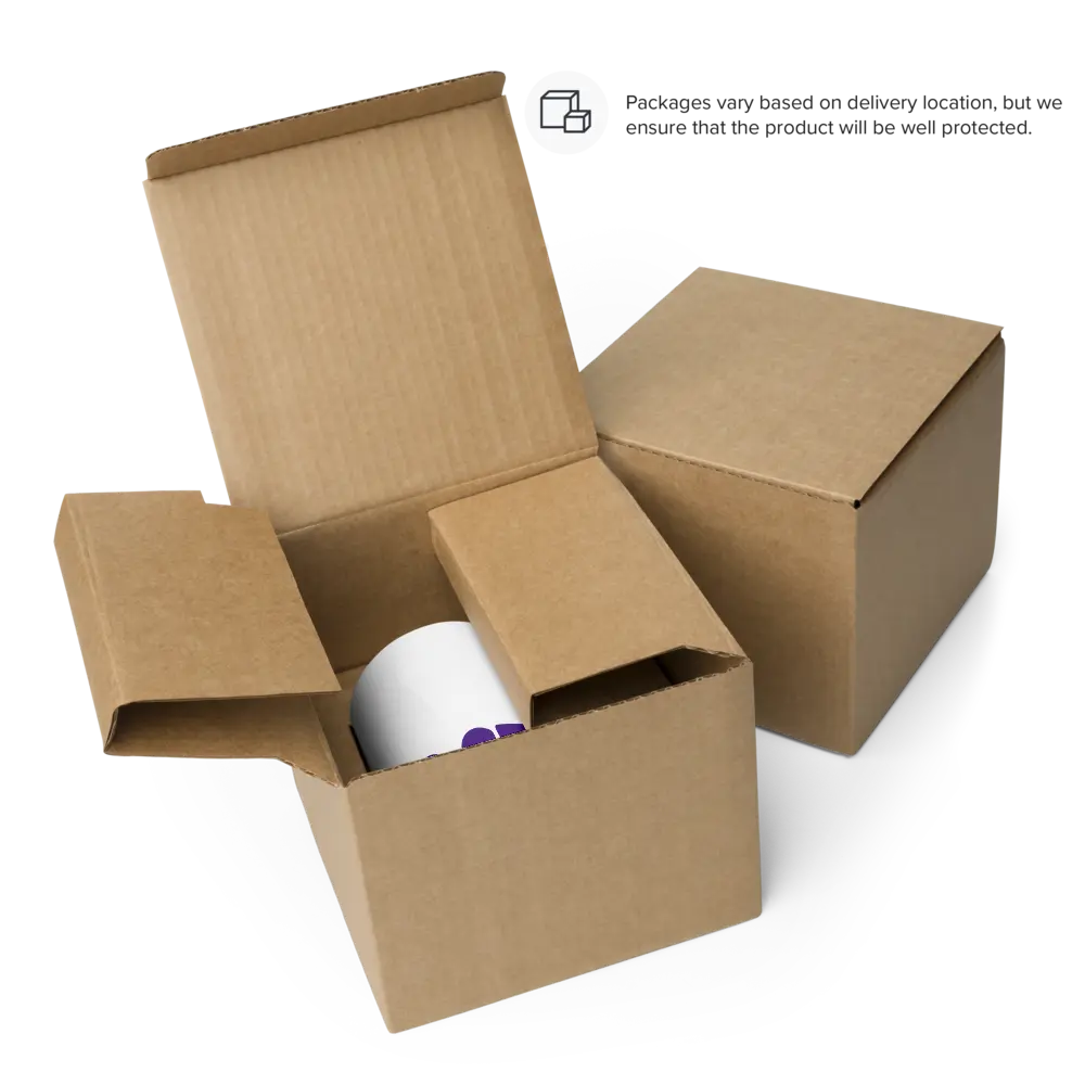 nostr mug - i love nostr design - packaging view