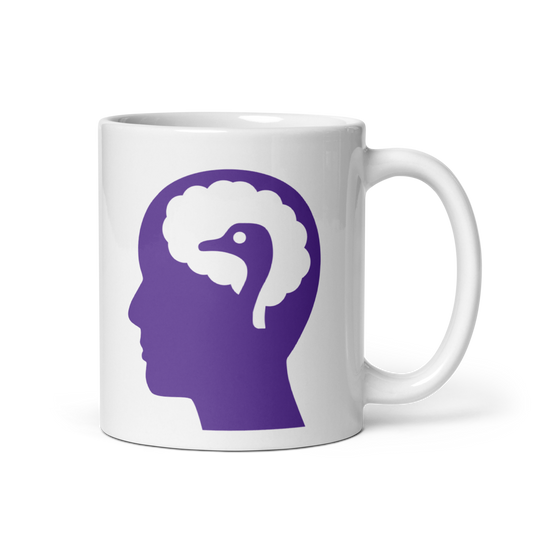 nostr mug - nostr mind design - front view