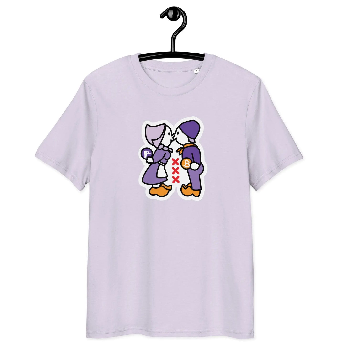 Nostr T-Shirt – Nostrdam - on hanger - purple